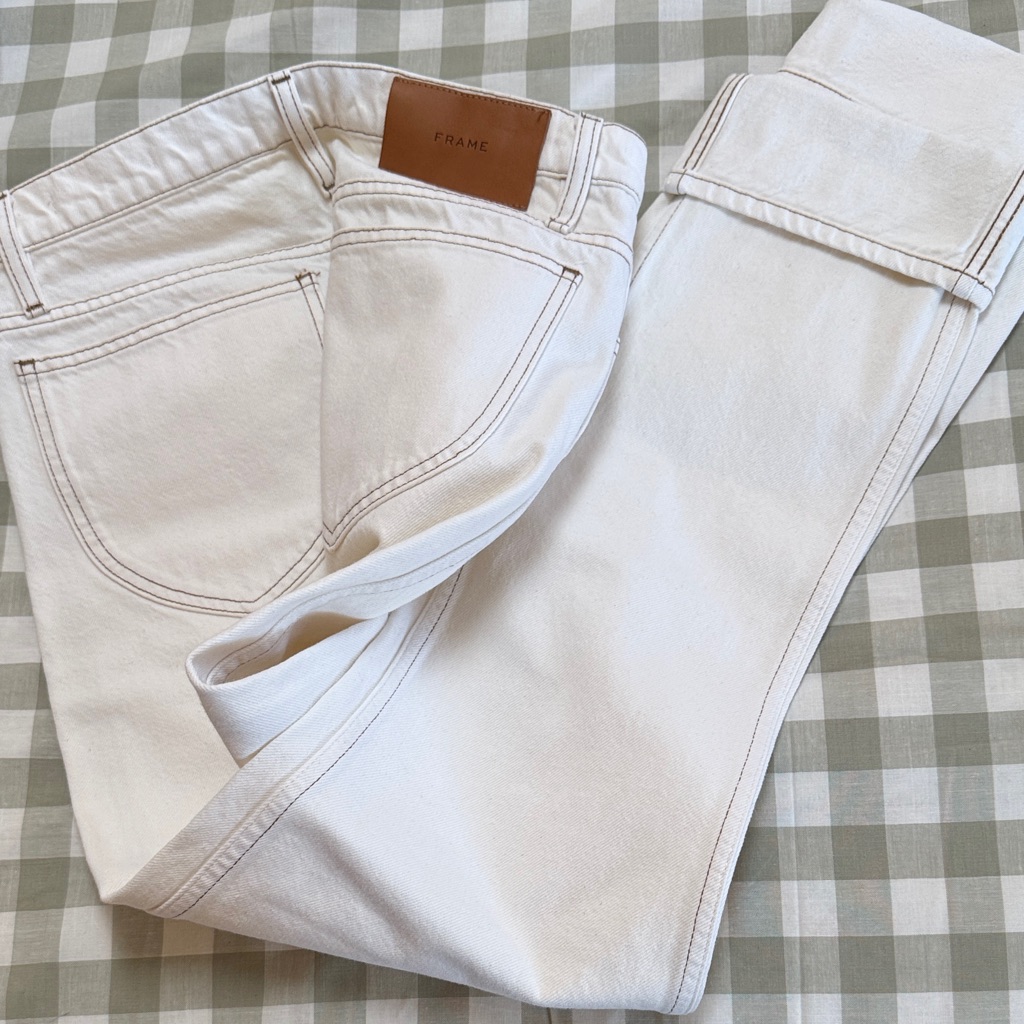 Frame Le Italian True Straight Jeans